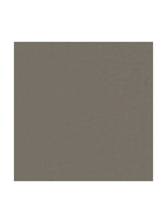 vidaXL Velvet Floor Pillow Light Gray 67x120cm