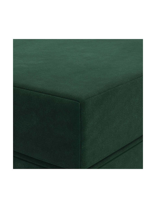 vidaXL Velvet Floor Pillow Green 67x200cm
