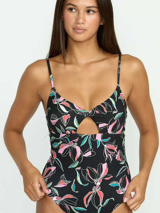 Floral One Piece Swimsuit Multi