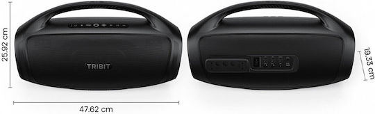 Tribit StormBox Blast 2 Waterproof Bluetooth Speaker with Battery Life up to 30 hours Black