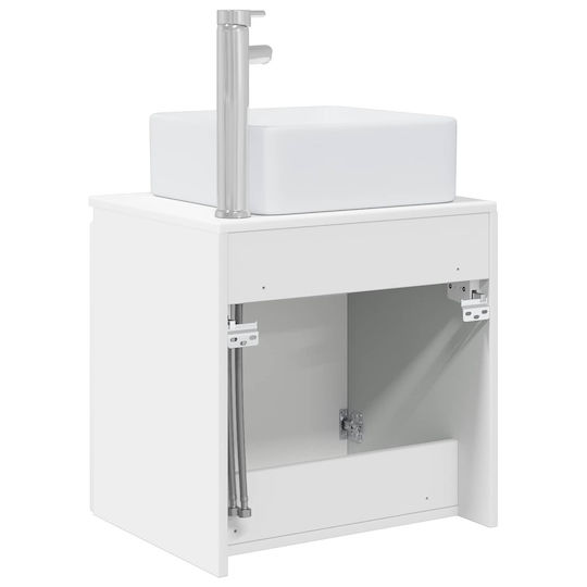 vidaXL Bathroom Vanity Unit Without Sink L49.5xD41xH63cm White