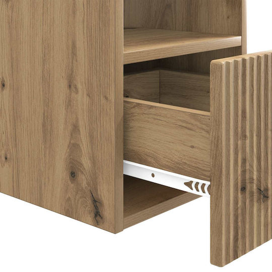vidaXL Bathroom Vanity Unit Without Sink M30xL44.5xH50cm Oak
