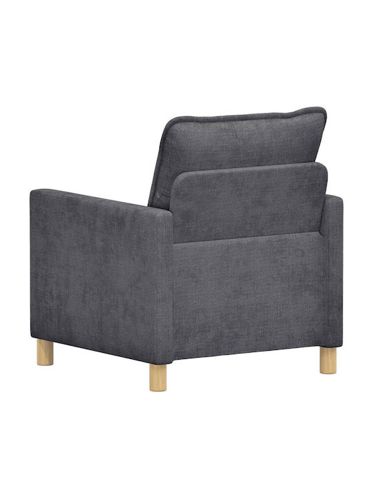 Armchair Dark Gray 76x81x87.5cm