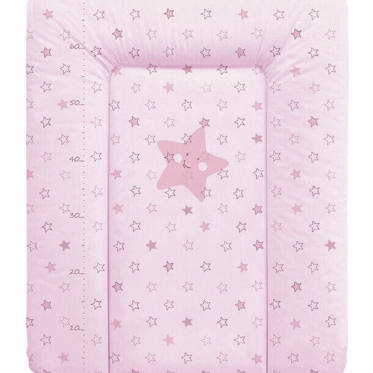 Lorelli Weiche Wickelauflage aus Kunststoff Rosa 70x50cm