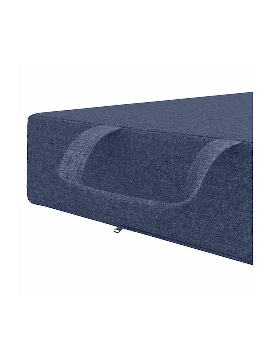 Scaun De Relaxare Pat Albastru 75x63x45cm
