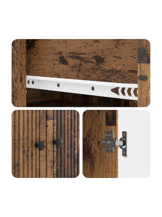Bücherregale Braune 2Stücke 66x34.5x95cm