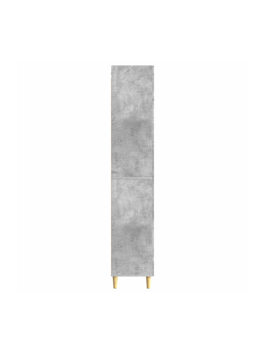 Gray Bookcases (2 Pieces) 66x34.5x90 cm