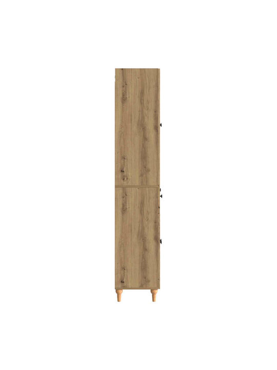 Bücherregale Braun 2 Stück 66x34.5x90cm