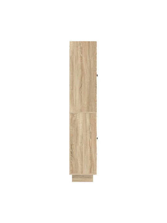Βιβλιοθήκες Καφέ (2τμχ) 66x34.5x90εκ.
