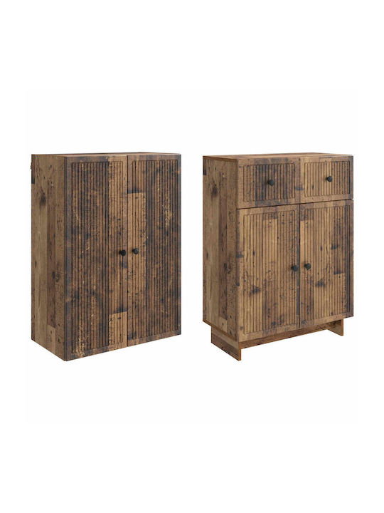 Bücherregale Braune 2Stücke 66x34.5x90cm