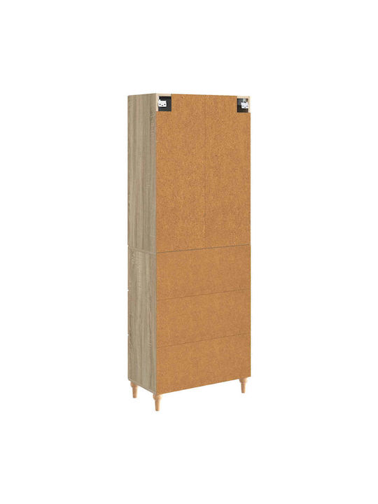 Brown Bookcases (2 Pieces) 66x34.5x90 cm