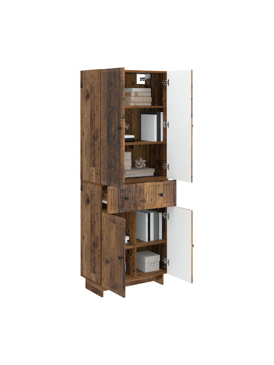 Bücherregale Braune 2Stücke 66x34.5x90cm