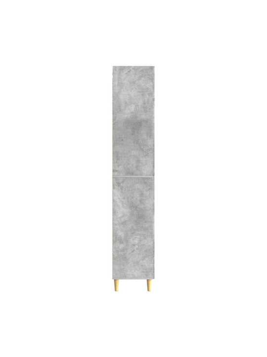 Gray Bookcases (2 Pieces) 66x34.5x95cm