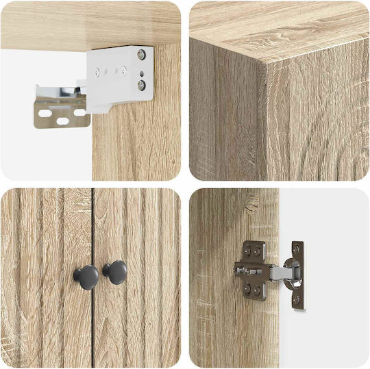 Wall Cabinets (2 Pieces) 66x34.5x90 cm Wall Cabinets (2 Pieces) 66x34.5x90 cm