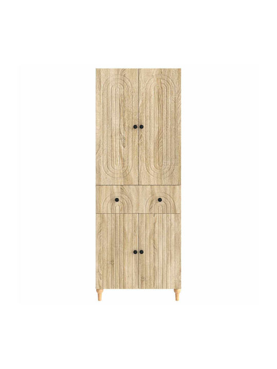 Шкафове Стенни Кафяви (2 Бр.) 66x34.5x90 см