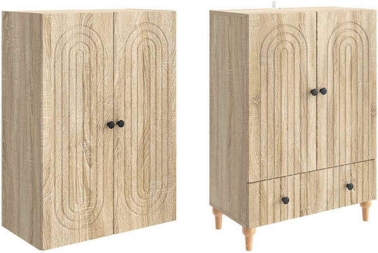Bücherregale Braune 2Stücke 66x34.5x95cm