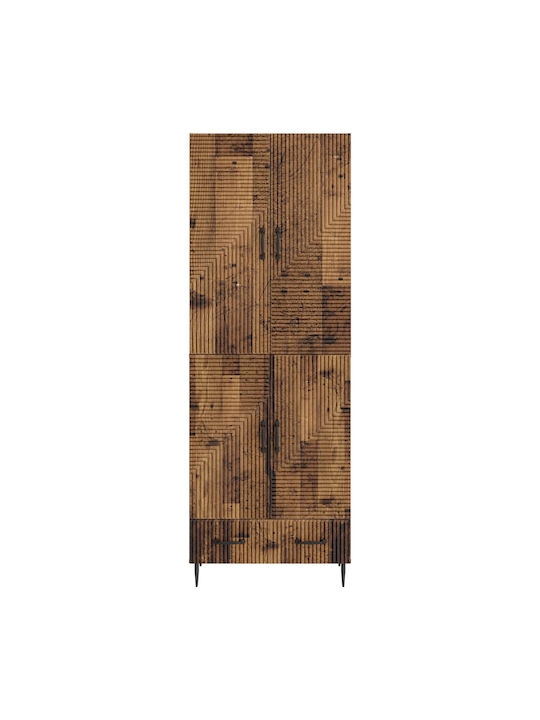 Bookcase Brown 66x34.5x95cm