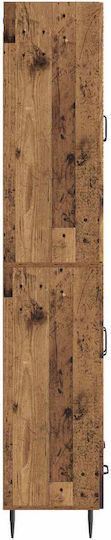 Библиотека Кафява 66x34.5x95см