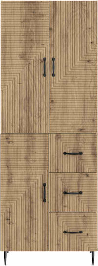Кафяви Етажерки (2 Броя) 66x34.5x89.5 см