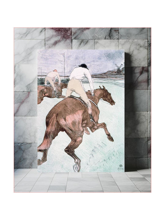 Jockey Картина на Платно 50x40см