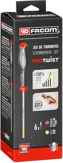 Facom Set 6 Electrician Precision Screwdrivers