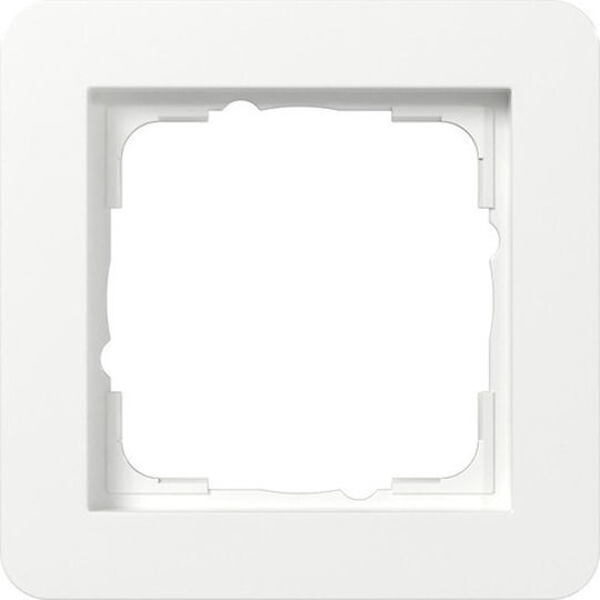 Switch Frame Gira 0211150 1f Gira E1 Reinwhite