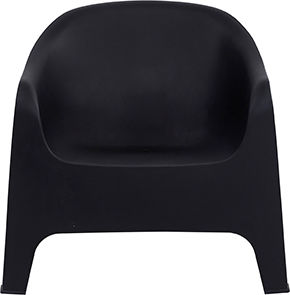 Kunststoff Sessel Schwarz
