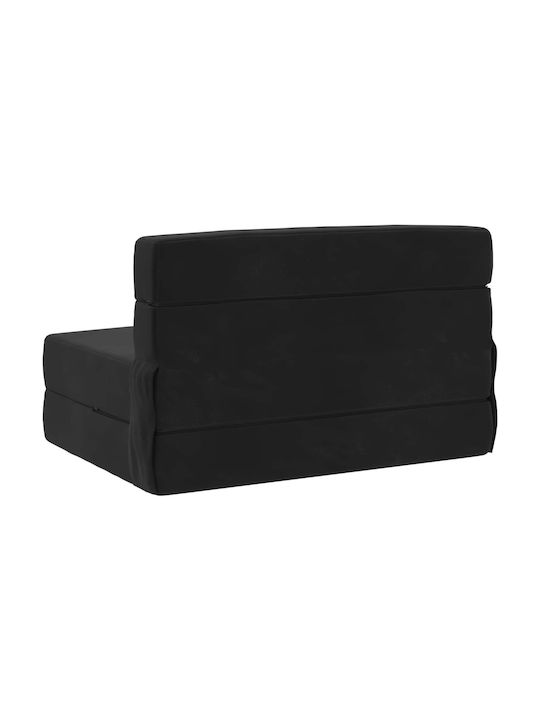 Multifunctional Bean Bag Sofa Black 70x72x60cm