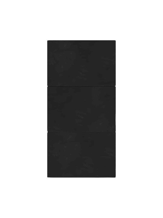 Πολυμορφικός Πουφ Καναπές Μαύρο 80x67x45cm