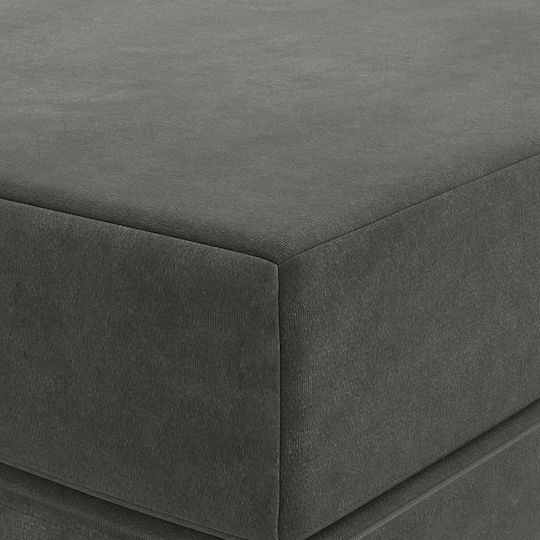 Καναπές Σκούρο Γκρι 100x67x45cm Καναπές Σκούρο Γκρι 100x67x45cm