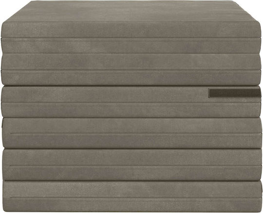 Multifunctional Bean Bag Sofa Light Gray 140x67x45cm