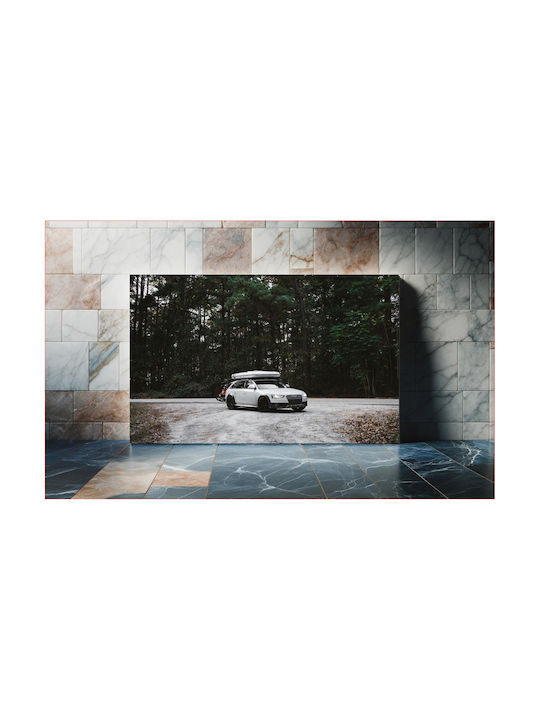 Gemälde Car In A Forest Auto Dschungel 65x40
