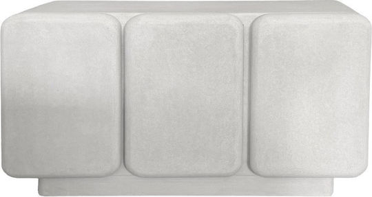 Bufet Kooldio Din Lemn Alb 120x37.5x69cm
