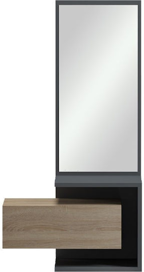 Kendi Hallway Furniture with Mirror 49.1x31.3x90cm