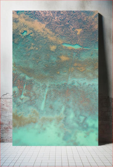 Aerial View Of Turquoise Water And Sandy Patches Εναέρια Άποψη Του Τιρκουάζ Νερού Και Των Αμμωδών Μπαλωμάτων