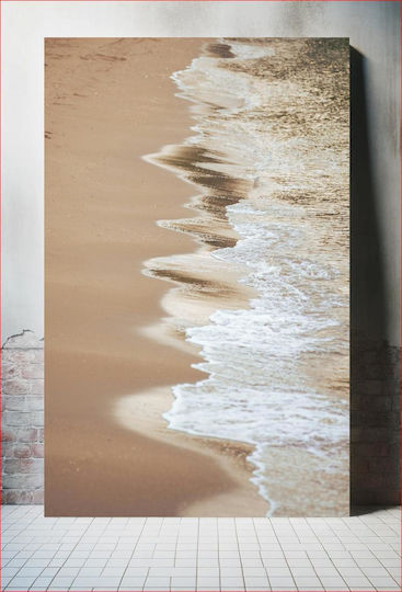 Waves On Sandy Beach Κύματα Στην Αμμώδη Παραλία