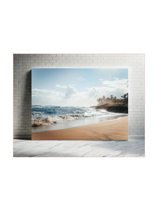 Πίνακας Tropical Beach By Sea Τροπική Παραλία Δίπλα Στη Θάλασσα 150x100