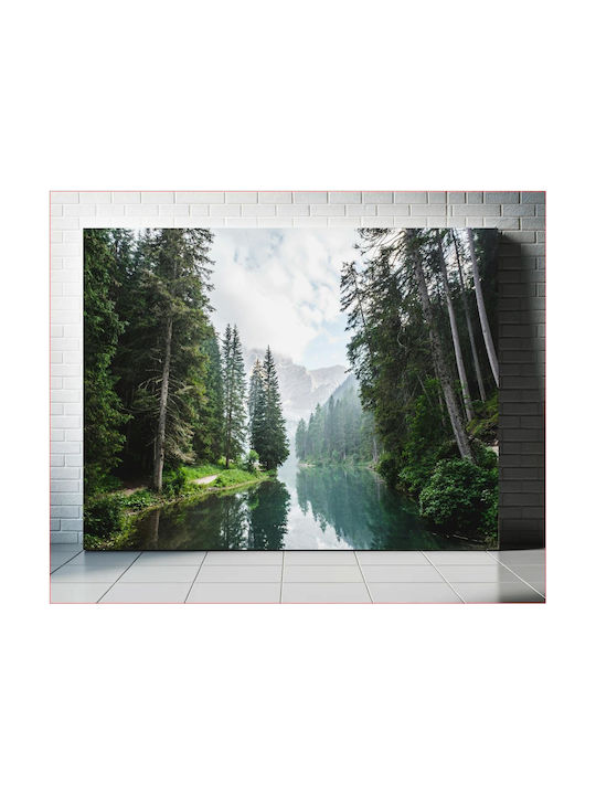 iLovePrints Tranquil Forest Lake Ήneμερη Λίμνη Δάσους 170x115
