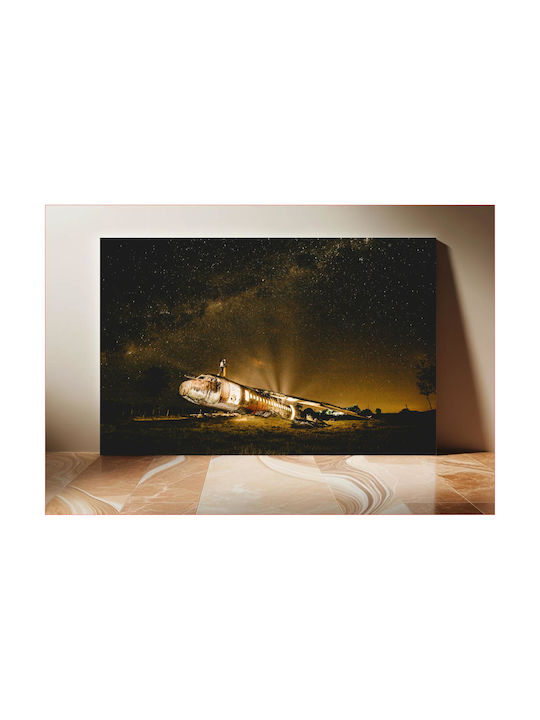 Panou Abandoned Airplane Sub Stele 100x70