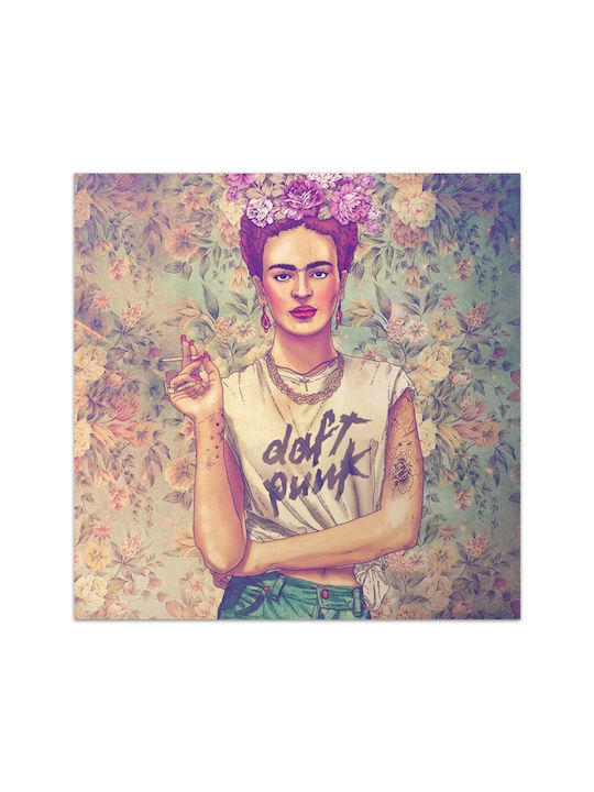 Megapap Frida Punk Πίνακας σε Καμβά 60x60cm