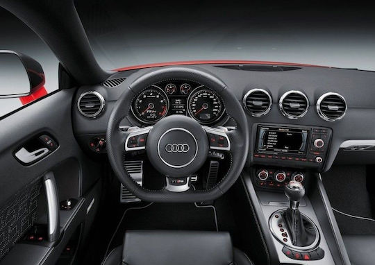 Digital IQ Auto-Audiosystem für Audi TT 2007-2015 Bluetooth USB Eingebautes Wi-Fi GPS Apple CarPlay Android Auto mit 9 Zoll Touchscreen