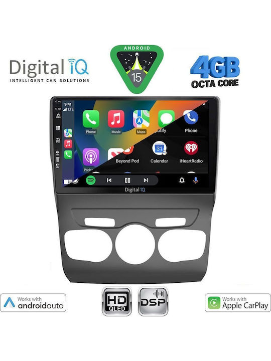 Digital IQ Ηχοσύστημα Αυτοκινήτου για Citroen C4 / DS4 2011-2018 (Bluetooth/USB/WiFi/GPS/Apple-Carplay/Android-Auto) με Οθόνη Αφής 10"