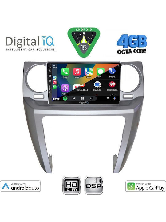 Digital IQ Car Audio System for Land Rover Discovery 2004-2009 Bluetooth USB WiFi GPS Apple CarPlay Android Auto with 9" Touch Screen