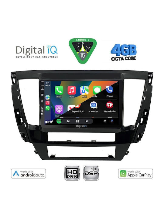 Digital IQ Car Audio System for Mitsubishi Pajero 2013 with Touch Screen 9" Digital IQ BXF 16447S_CPA