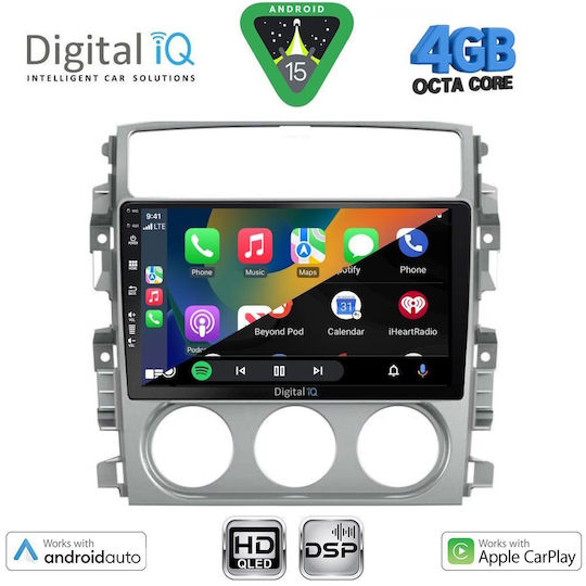 Digital IQ Ηχοσύστημα Αυτοκινήτου για Suzuki Liana 2001-2007 (Bluetooth/USB/WiFi/GPS/Apple-Carplay/Android-Auto) με Οθόνη Αφής 9"