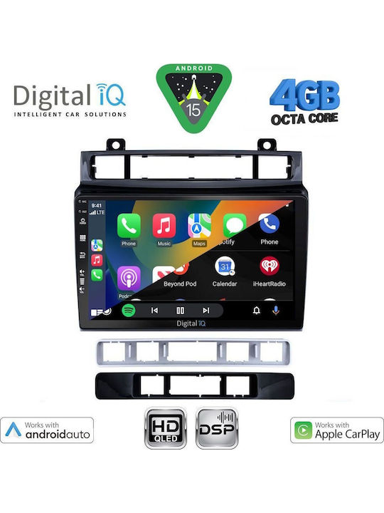 Digital IQ Car Audio System for Volkswagen Touareg 2011-2018 Bluetooth USB WiFi GPS Apple CarPlay Android Auto with 9" Touch Screen