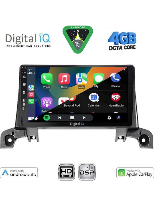 Digital IQ Car Audio System for Peugeot 3008 2017 with Touch Screen 9" Digital IQ BXF 16519 CPAA