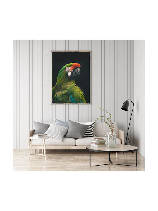 Gemälde Bunter Papagei 70x100