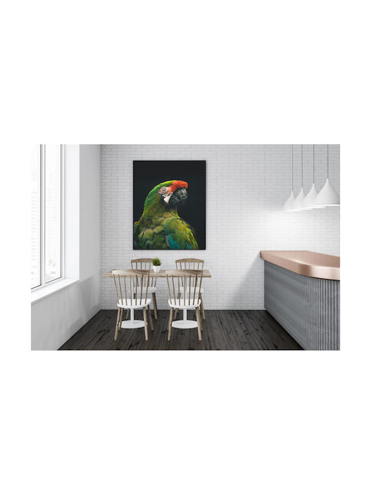 Gemälde Bunter Papagei 70x100