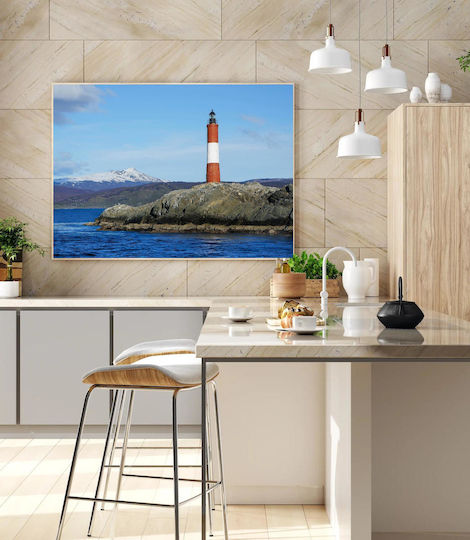 Πίνακας Lighthouse By Coast Φάρος Δίπλα Στην Ακτή 100x70